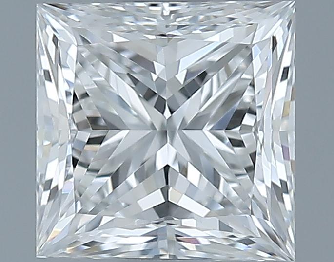0.91ct Princess F VVS1 Natural Diamond