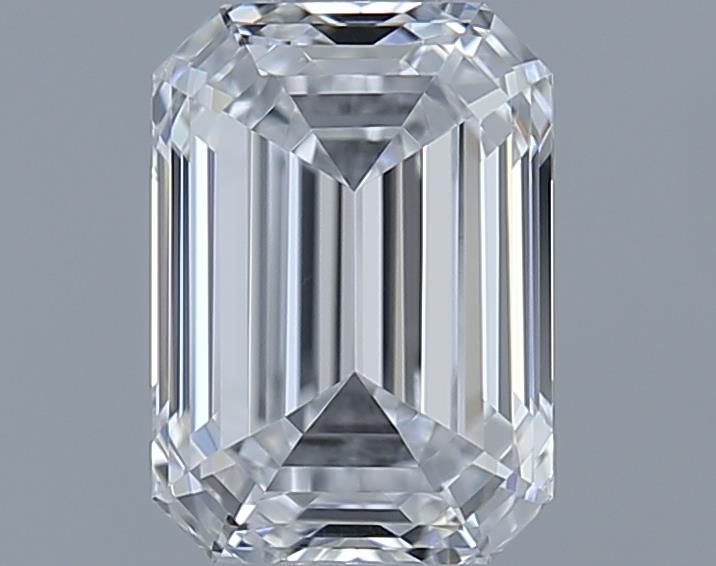 1ct Emerald D VVS1 Natural Diamond