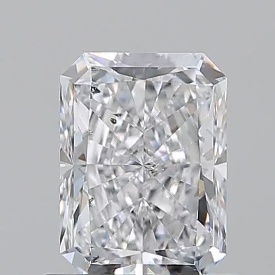 1.01ct Radiant D SI2 Natural Diamond