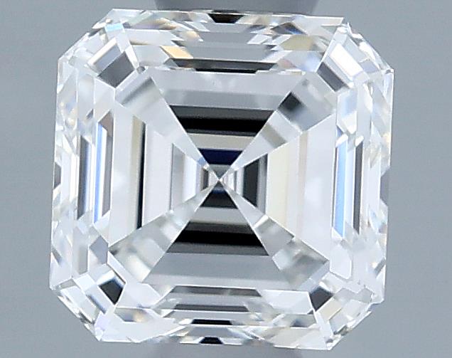 0.71ct Asscher F VS1 Natural Diamond