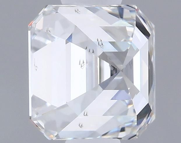 0.72ct Asscher F SI1 Natural Diamond