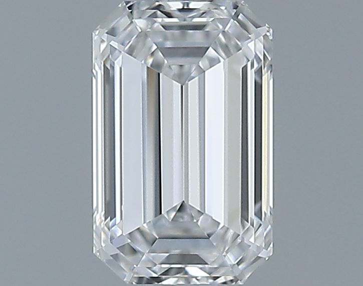 0.9ct Emerald D IF Natural Diamond