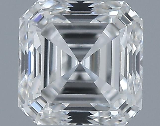 0.7ct Asscher F VS1 Natural Diamond