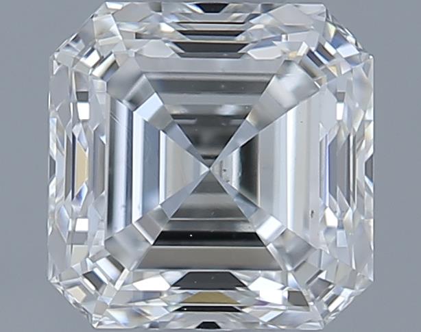 0.8ct Asscher F VS2 Natural Diamond