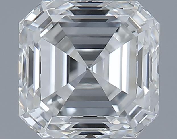 0.71ct Asscher G VVS2 Natural Diamond