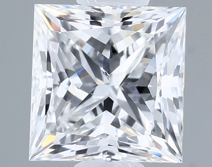 0.71ct Princess E SI1 Natural Diamond