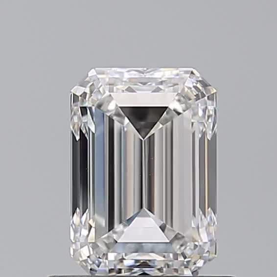 1.01ct Emerald F VVS2 Natural Diamond