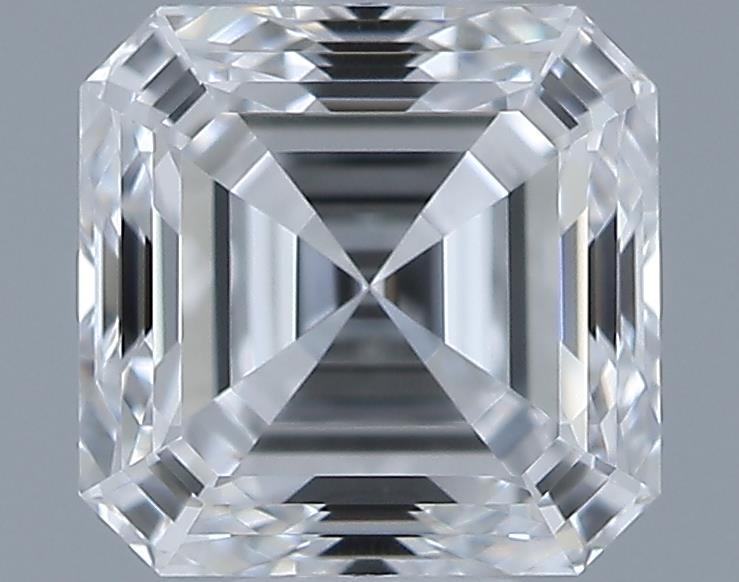 0.73ct Asscher D VVS2 Natural Diamond