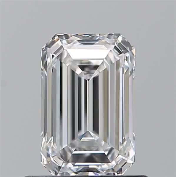 0.9ct Emerald D VVS1 Natural Diamond