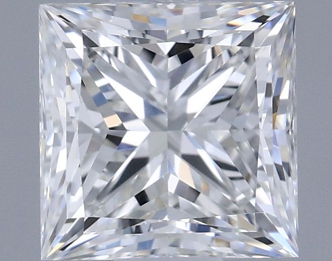 0.9ct Princess F VVS1 Natural Diamond