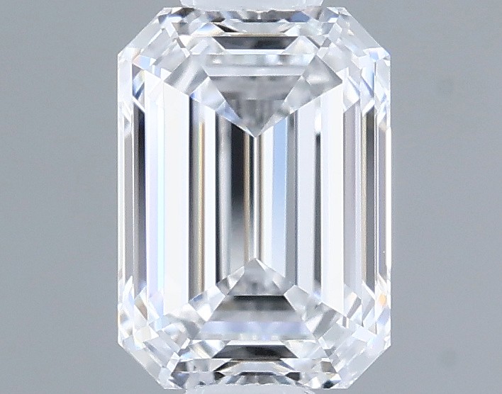 0.72ct Emerald D VVS2 Natural Diamond
