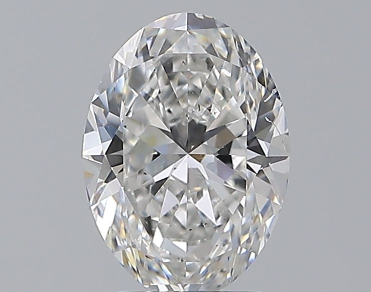 2.01ct Oval F SI1 Natural Diamond