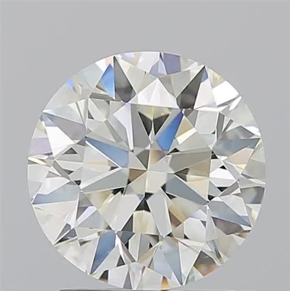 2.01ct Round L VS1 Natural Diamond