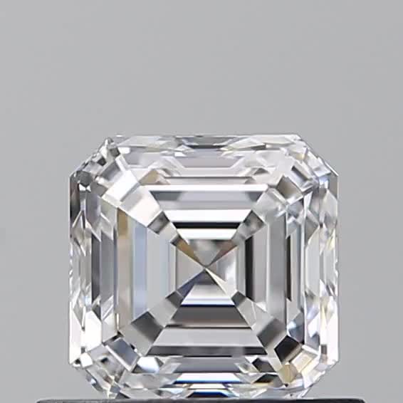 0.71ct Asscher E VVS1 Natural Diamond
