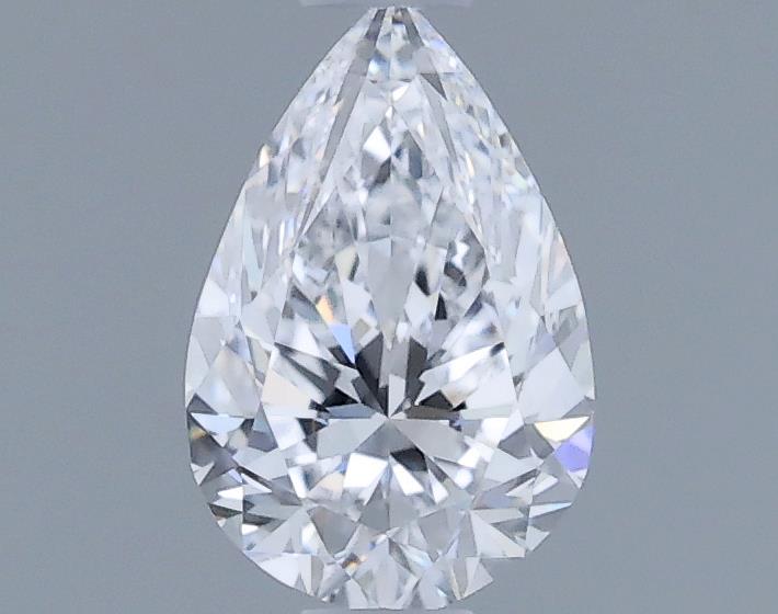 0.7ct Pear D VVS2 Natural Diamond