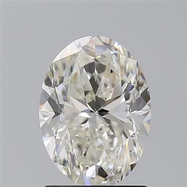 1.7ct Oval J VVS1 Natural Diamond