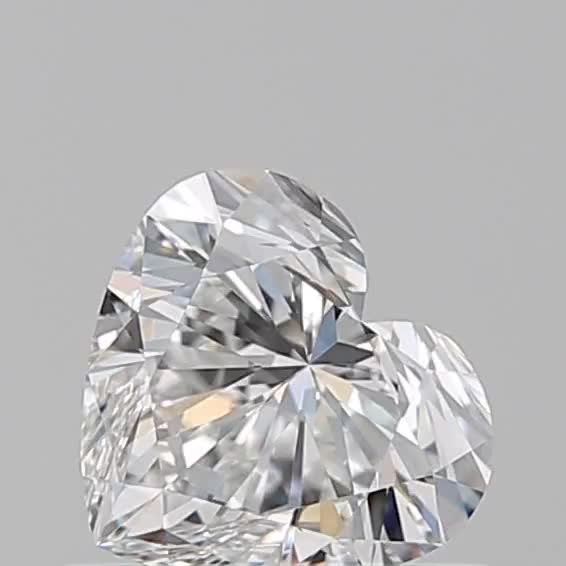 0.6ct Heart F IF Natural Diamond
