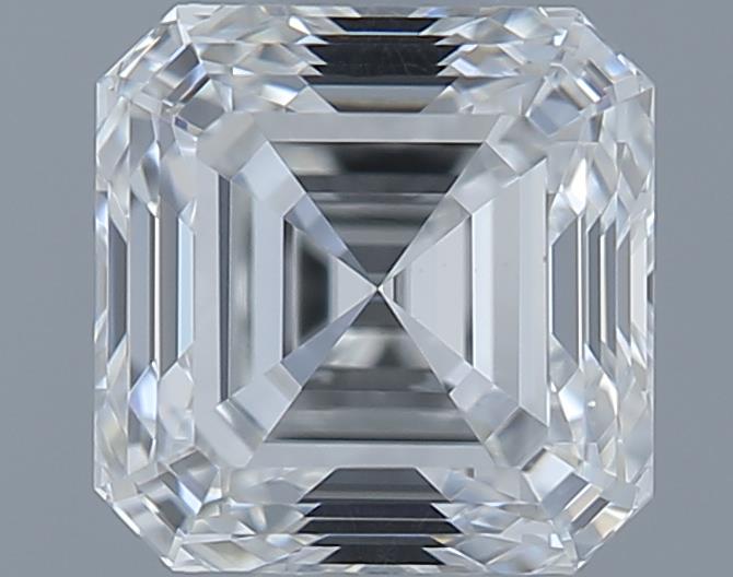 0.67ct Asscher F VS1 Natural Diamond