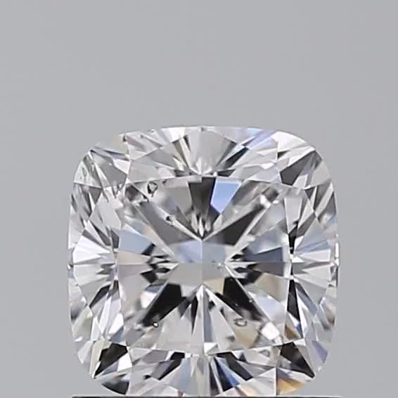 1.01ct Cushion D SI2 Natural Diamond