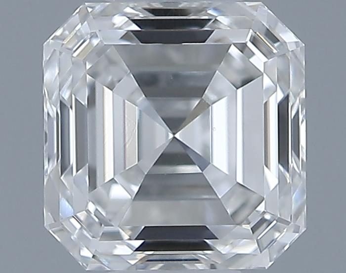 0.7ct Asscher F VS2 Natural Diamond