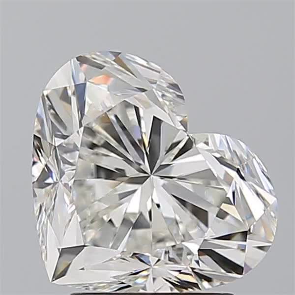 3.01ct Heart H VS2 Natural Diamond