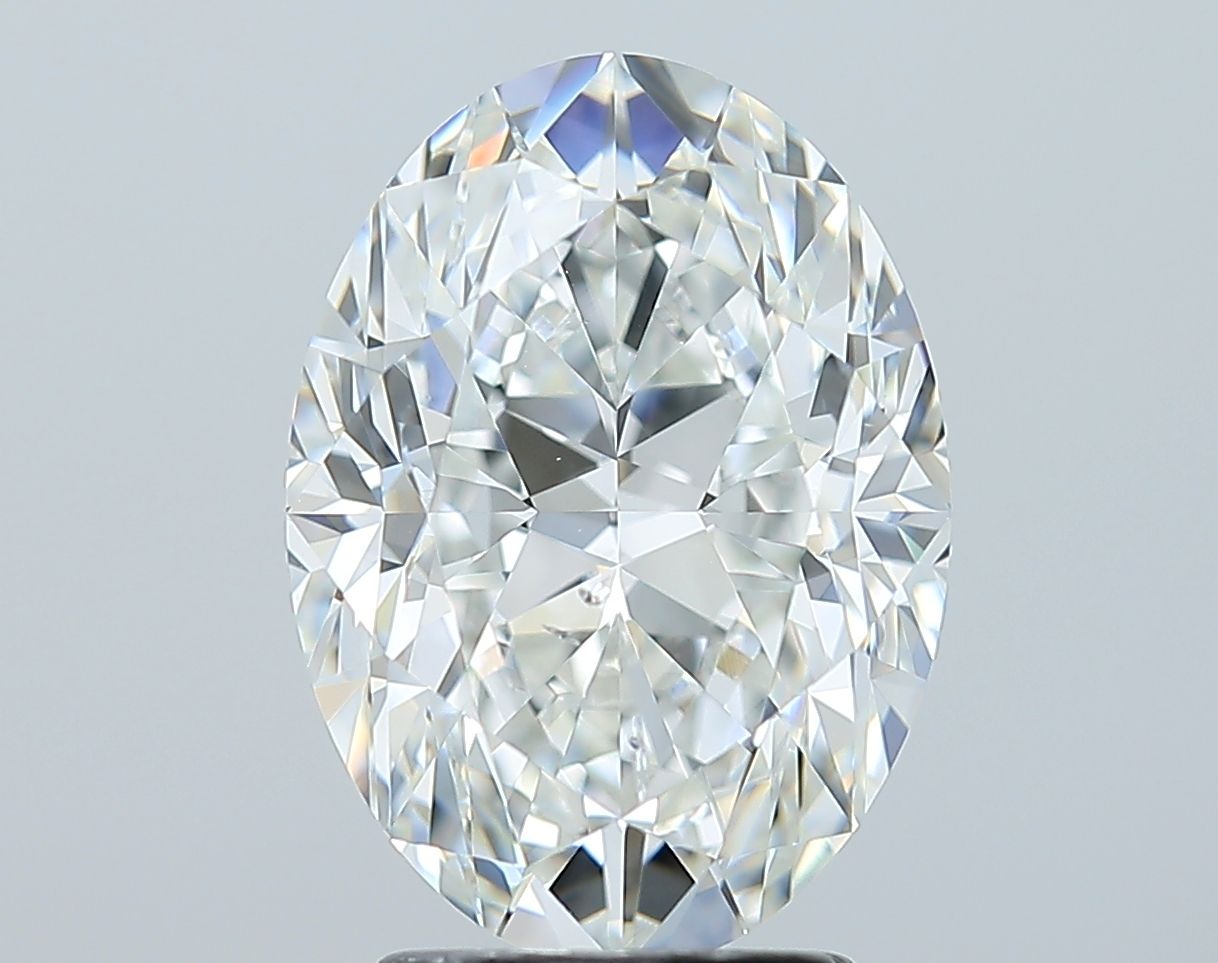 3.03ct Oval F SI2 Natural Diamond
