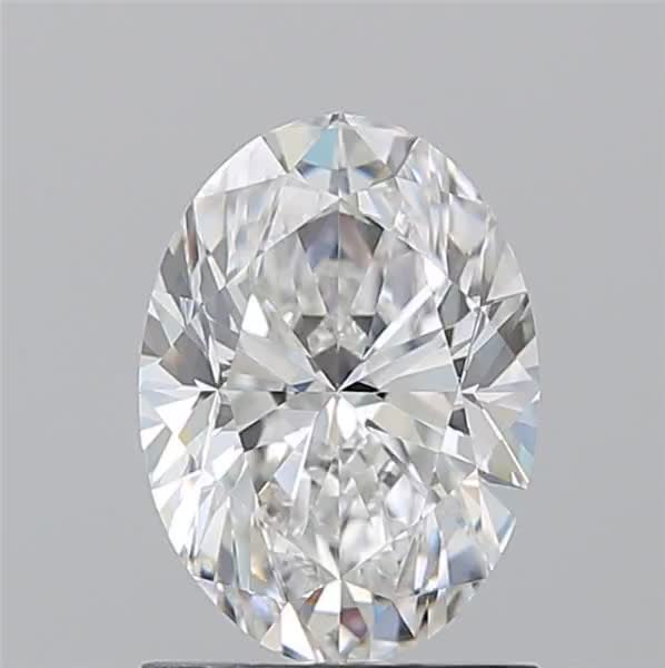 1.3ct Oval F VVS1 Natural Diamond