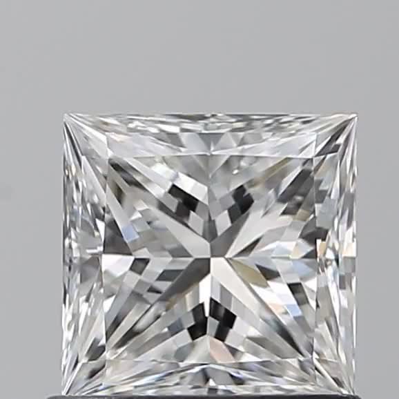 0.91ct Princess F VS1 Natural Diamond