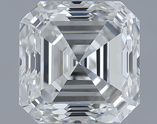 0.72ct Asscher H VVS2 Natural Diamond