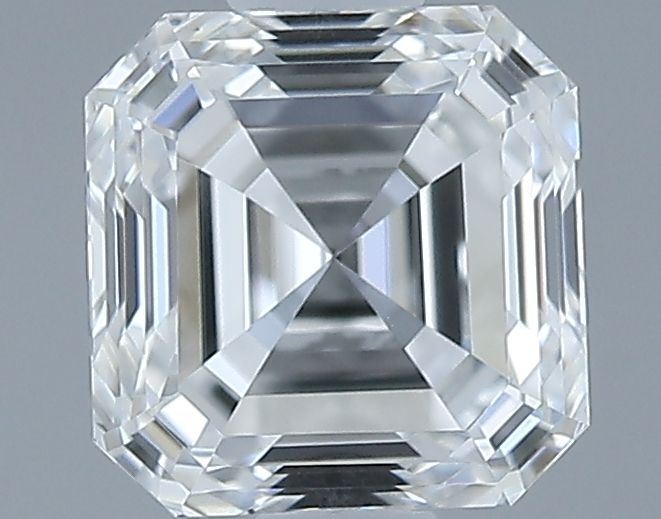 0.74ct Asscher G VS1 Natural Diamond
