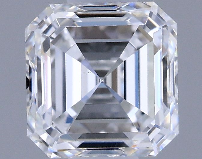 0.71ct Asscher E VS1 Natural Diamond
