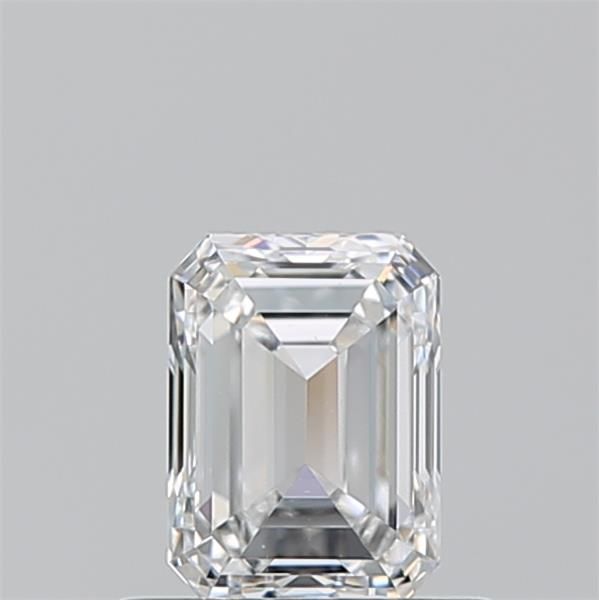 0.7ct Emerald E VS2 Natural Diamond