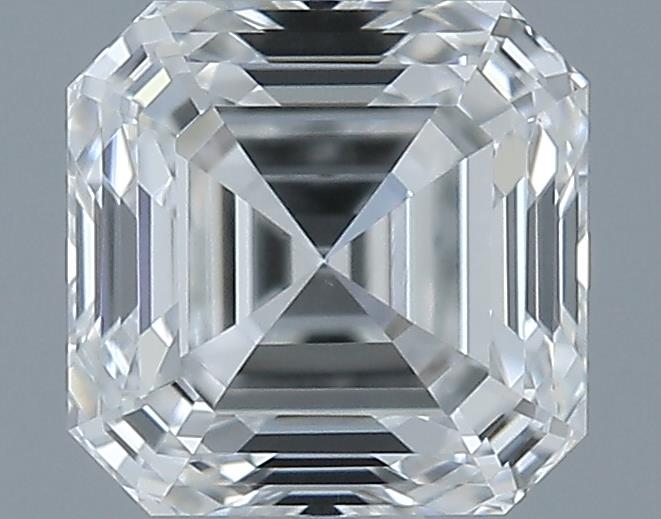0.7ct Asscher F VS1 Natural Diamond