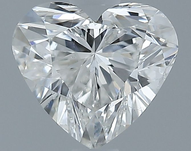 0.9ct Heart H SI2 Natural Diamond