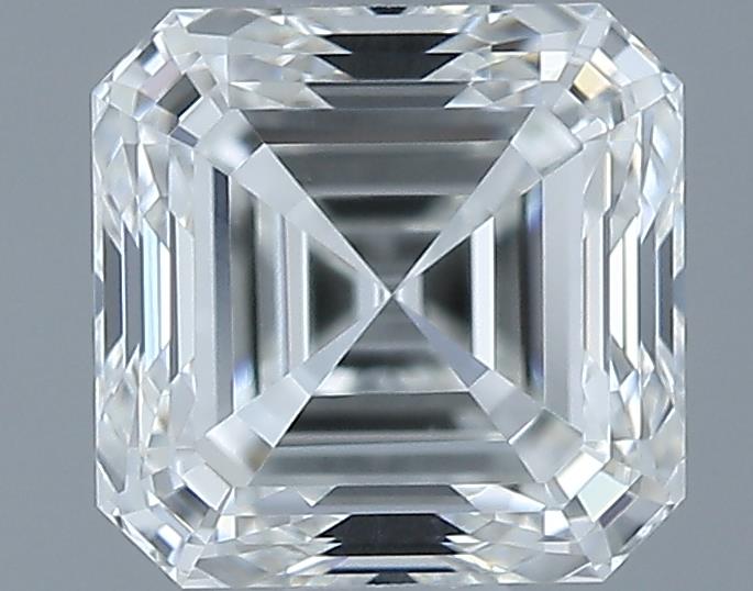 0.74ct Asscher H VS1 Natural Diamond
