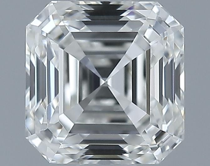 0.78ct Asscher H VVS1 Natural Diamond