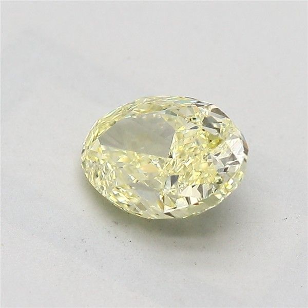 1.02ct Fancy Yellow Oval Natural Diamond