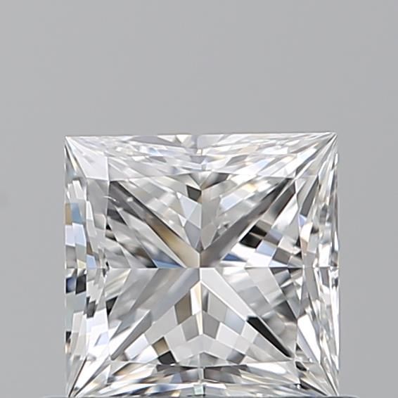 0.7ct Princess E VS2 Natural Diamond