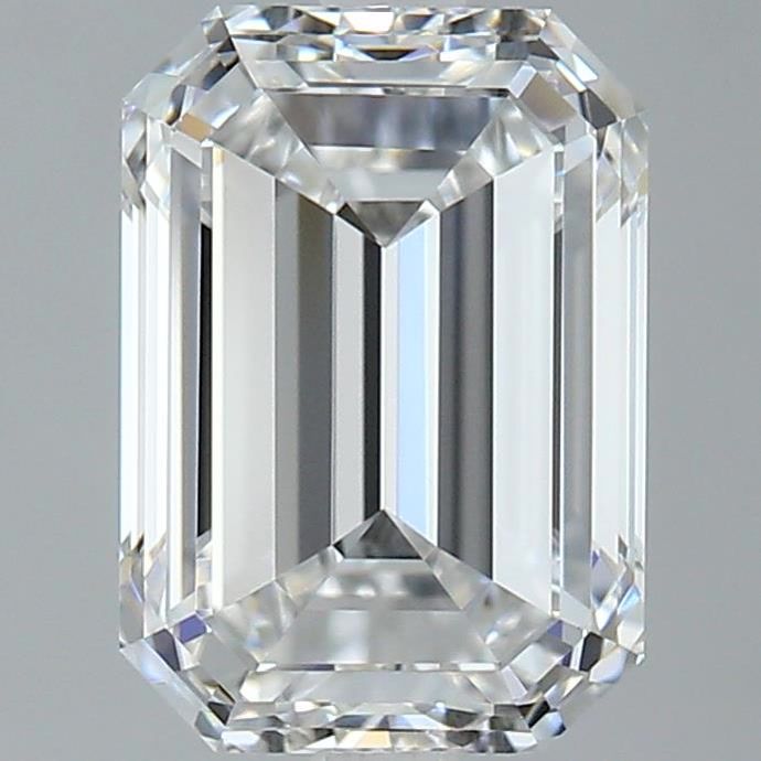 2.3ct Emerald F VS1 Natural Diamond