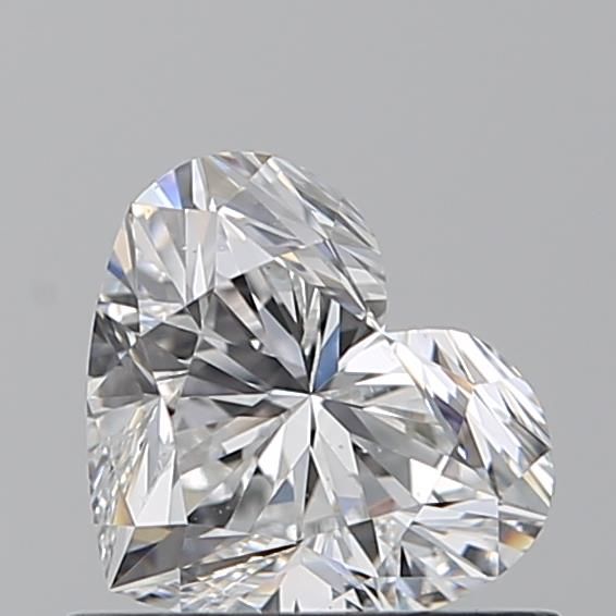 0.7ct Heart D VS2 Natural Diamond