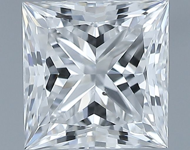 0.71ct Princess E SI1 Natural Diamond