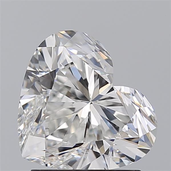 1.72ct Heart F VS2 Natural Diamond