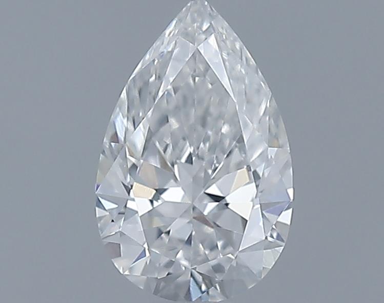0.58ct Pear E VS2 Natural Diamond
