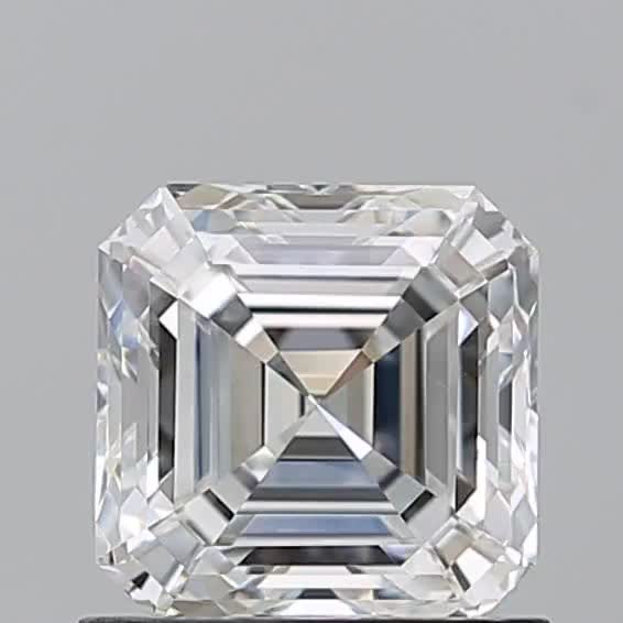 1.01ct Asscher G VVS2 Natural Diamond