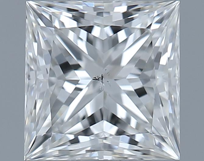 0.71ct Princess H SI1 Natural Diamond