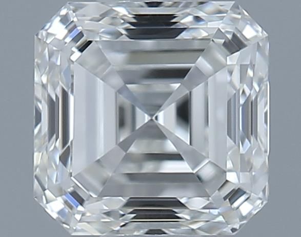 0.74ct Asscher G VVS2 Natural Diamond