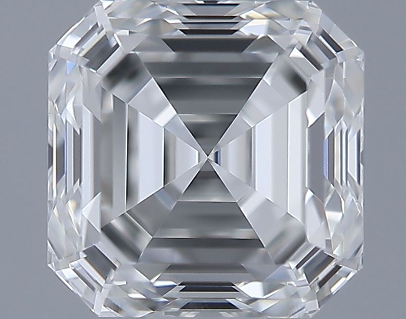 0.71ct Asscher H VVS1 Natural Diamond