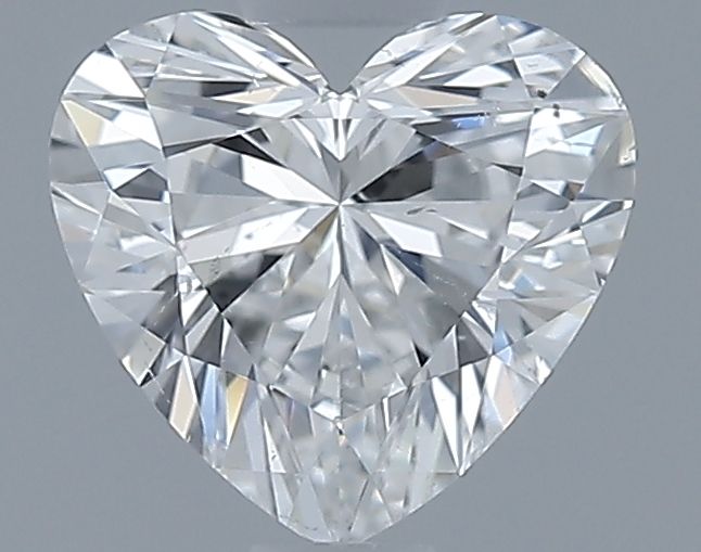 0.71ct Heart F SI2 Natural Diamond