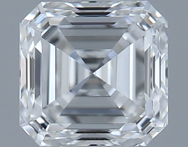 0.6ct Asscher E VVS1 Natural Diamond