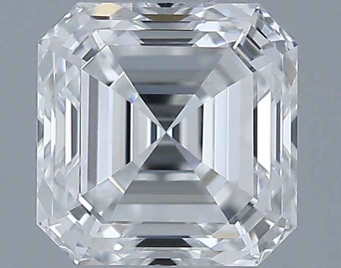 0.81ct Asscher F VVS1 Natural Diamond